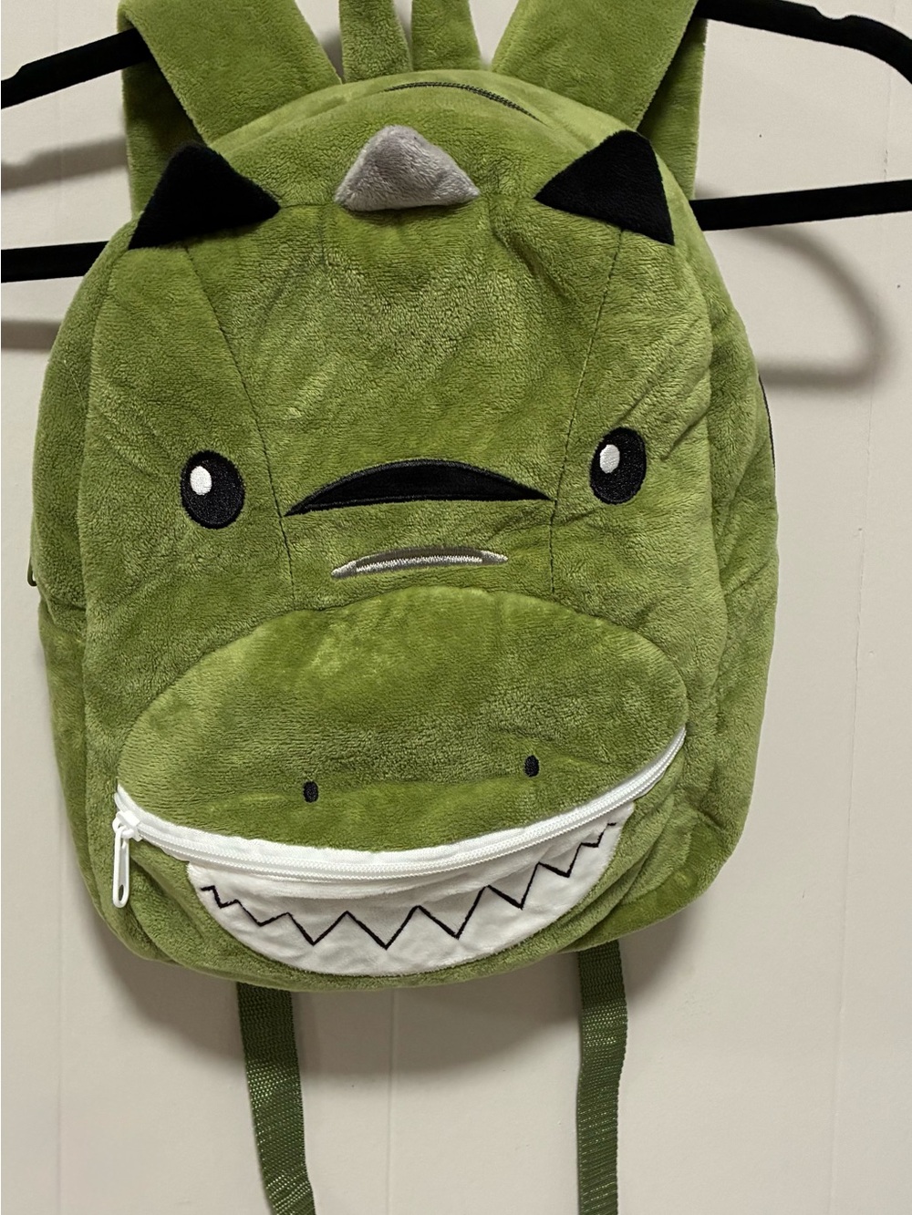 Green Dinosaur Plush Kids Backpack - Cute Dino Bag